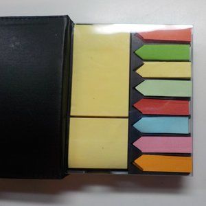 FINRA MEDIATION SETTLEMENT MONTH BOOK WITH POST IT NOTES AND ARROW FLAG STICKERS